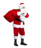 Santa Claus isolated on white. stock photo Santa Claus isolated on white. stock photo