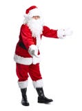 Santa Claus lokalisierte auf Weiß. lizenzfreie stockfotos Santa Claus lokalisierte auf Weiß. lizenzfreie stockfotos