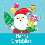 Santa Claus With Ornament For Christmas Royalty Free Stock Image Santa Claus With Ornament For Christmas Royalty Free Stock Image