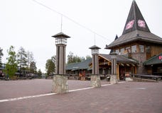 Santa Claus Village, Arctic Circle. stock photos Santa Claus Village, Arctic Circle. stock photos