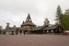 Santa Claus Village, Arctic Circle. royalty free stock images Santa Claus Village, Arctic Circle. royalty free stock images