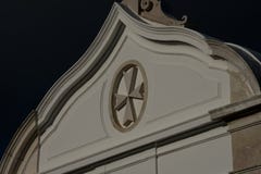 Santa Lucia Church Igreja de Santa Luzia royalty free stock images Santa Lucia Church Igreja de Santa Luzia royalty free stock images
