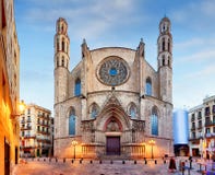 Santa Maria del Mar church in Barcelona