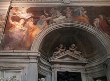 Santa Maria della Pace Church Rome, Italien royaltyfria bilder Santa Maria della Pace Church Rome, Italien royaltyfria bilder