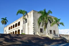 Santo Domingo, République Dominicaine Alcazar de Colon (Diego Columbus House), place espagnole photos stock Santo Domingo, République Dominicaine Alcazar de Colon (Diego Columbus House), place espagnole photos stock