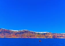 In Santorini island in Greece royalty free stock photo In Santorini island in Greece royalty free stock photo