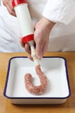 Sausage making Royalty Free Stock Photography Sausage making Royalty Free Stock Photography