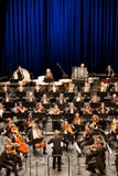 Savaria utför den Symphonic orkesteren Arkivbild Savaria utför den Symphonic orkesteren Arkivbild