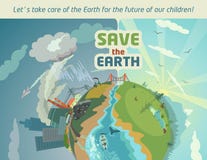 Save The Earth For The Future Of Our Children Royalty Free Stock Image Save The Earth For The Future Of Our Children Royalty Free Stock Image