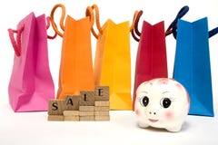 Savings At Bargains Royalty Free Stock Image