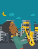 saxophonist illustration de vecteur saxophonist illustration de vecteur