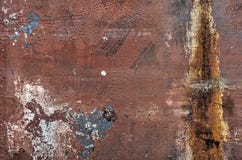 Scafo di nave della pittura della sbucciatura fotografia stock Scafo di nave della pittura della sbucciatura fotografia stock