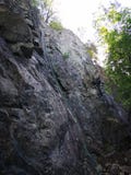 Scalata di roccia immagini stock Scalata di roccia immagini stock