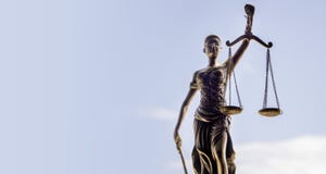 Scales of Justice background - legal law concept