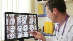 Scan Doktors Describes CT stock footage Scan Doktors Describes CT stock footage