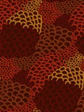 Scandinavian för blom- design för vektor för modell för höstbrunt sömlös primitiv vektor illustrationer Scandinavian för blom- design för vektor för modell för höstbrunt sömlös primitiv vektor illustrationer