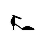 Scarpa femminile con il tacco alto Scarpa nera elegante della corte isolata sopra mentre fondo Illustrazione di vettore royalty illustrazione gratis Scarpa femminile con il tacco alto Scarpa nera elegante della corte isolata sopra mentre fondo Illustrazione di vettore royalty illustrazione gratis