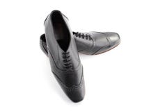 Scarpe convenzionali, angolo alto fotografia stock Scarpe convenzionali, angolo alto fotografia stock