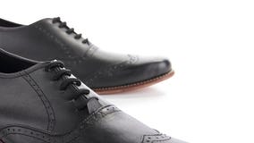 Scarpe convenzionali, fine su immagine stock libera da diritti Scarpe convenzionali, fine su immagine stock libera da diritti