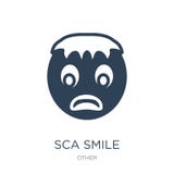 sca在时髦设计样式的微笑象 sca在白色背景隔绝的微笑象 sca微笑传染媒介象简单和现代舱内甲板 库存例证 sca在时髦设计样式的微笑象 sca在白色背景隔绝的微笑象 sca微笑传染媒介象简单和现代舱内甲板 库存例证