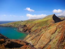 Madeira Island, Coastal Hiking Trail stock photo Madeira Island, Coastal Hiking Trail stock photo