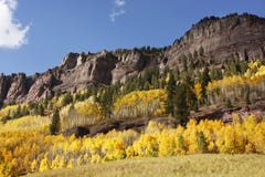 Scenic near Telluride, Uncompahgre National Forest, Colorado stock photography Scenic near Telluride, Uncompahgre National Forest, Colorado stock photography
