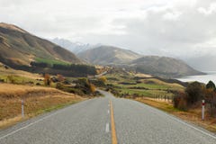 Scenic Road Royalty Free Stock Photography Scenic Road Royalty Free Stock Photography