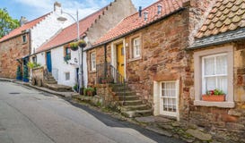 Scenic sight in Crail, small fishermen village in Fife, Scotland. royalty free stock photos Scenic sight in Crail, small fishermen village in Fife, Scotland. royalty free stock photos