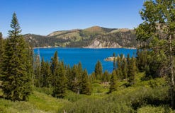 Hiking to Marlette Lake in Lake Tahoe stock photos Hiking to Marlette Lake in Lake Tahoe stock photos