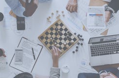 Schachspiel-Geschäftsstrategiekonzept stockfotos Schachspiel-Geschäftsstrategiekonzept stockfotos