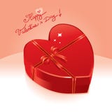 Scheda di giorno del biglietto di S. Valentino royalty illustrazione gratis Scheda di giorno del biglietto di S. Valentino royalty illustrazione gratis