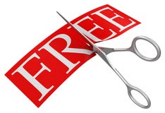 Scheren und geben frei (der Beschneidungspfad eingeschlossen) Stockbild Scheren und geben frei (der Beschneidungspfad eingeschlossen) Stockbild