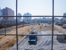 Schienenstation Seoul-Farbe stockfotos Schienenstation Seoul-Farbe stockfotos