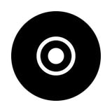 Schijfpictogram stock illustratie Schijfpictogram stock illustratie