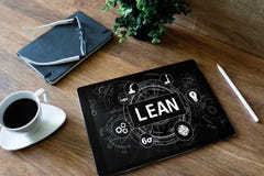 Schlanke Produktion Sechs Sigmatechnologie- und -gesch?ftskonzept lizenzfreie stockfotografie Schlanke Produktion Sechs Sigmatechnologie- und -gesch?ftskonzept lizenzfreie stockfotografie