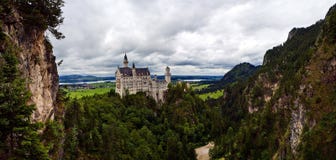 Schloss Bautifull Neuschwanstein im Bayern lizenzfreies stockfoto Schloss Bautifull Neuschwanstein im Bayern lizenzfreies stockfoto