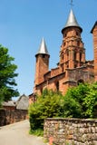 Schloss im Collonges Larouge stockbild Schloss im Collonges Larouge stockbild