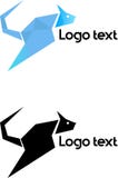 Schlägerlogoikone stock abbildung Schlägerlogoikone stock abbildung