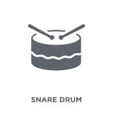 Schnarrtrommelikone von der Musiksammlung vektor abbildung Schnarrtrommelikone von der Musiksammlung vektor abbildung