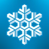 Schneeflocke stock abbildung Schneeflocke stock abbildung