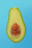 Schneiden Sie Avocado in den Blasen stockbilder Schneiden Sie Avocado in den Blasen stockbilder