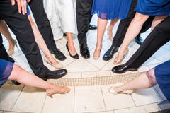 Schoenen en benen royalty-vrije stock afbeelding Schoenen en benen royalty-vrije stock afbeelding