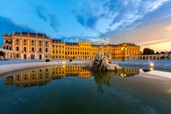 Schonbrunn slott arkivfoto Schonbrunn slott arkivfoto