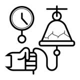 School bell icon vector vector illustration School bell icon vector vector illustration