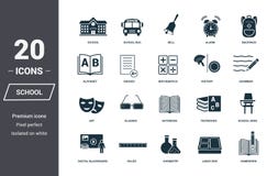 School Icons Set Premium Quality Symbol Collection School Icon Set Simple Elements Ready To Use In Web Design Apps Software Stock Illustration Illustration Of Library Icons School Icons Set Premium Quality Symbol Collection School Icon Set Simple Elements Ready To Use In Web Design Apps Software Stock Illustration Illustration Of Library Icons