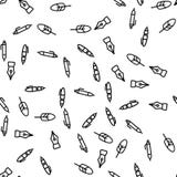 Schrijver Use Ink Pen Write Poem Seamless Pattern stock illustratie Schrijver Use Ink Pen Write Poem Seamless Pattern stock illustratie