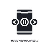 schwarze Musik und Multimedia lokalisierte Vektorikone einfache Elementillustration von den beweglichen Appkonzept-Vektorikonen M lizenzfreie abbildung schwarze Musik und Multimedia lokalisierte Vektorikone einfache Elementillustration von den beweglichen Appkonzept-Vektorikonen M lizenzfreie abbildung
