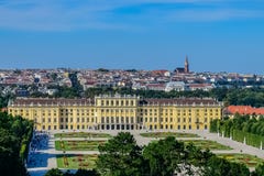 Schönbrunn pałac Wiedeń Austria fotografia royalty free Schönbrunn pałac Wiedeń Austria fotografia royalty free