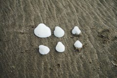 Schöne weiße Oberteile auf dem Strand stockfotos Schöne weiße Oberteile auf dem Strand stockfotos