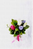 Schöner Brautblumenstrauß auf einem weißen Hintergrund, Aquarellart stockfoto Schöner Brautblumenstrauß auf einem weißen Hintergrund, Aquarellart stockfoto